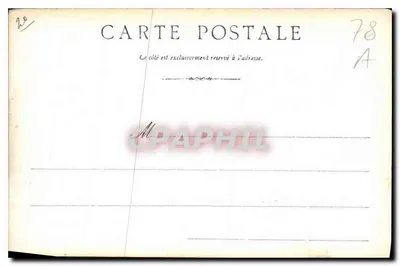 De Orangerie te Versailles — De omgeving van Parijs — Graphphil — Achterkant