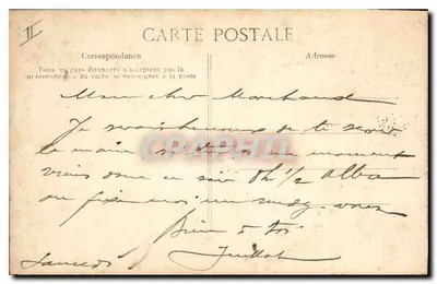 LYON — Ogólny widok na Izęr i Mont d'Or — E. R. nr 107 — Rewers