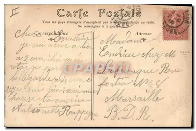 LYON — Ogólny widok z Fouquières — N° 88 — Rewers
