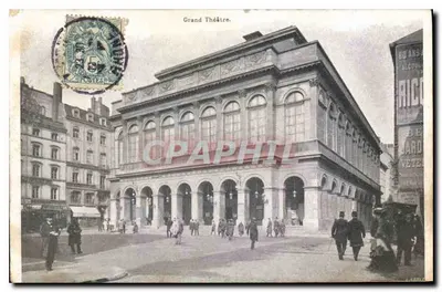 Grande Teatro — Bordeaux — G. M. & Cie, editores, Lyon