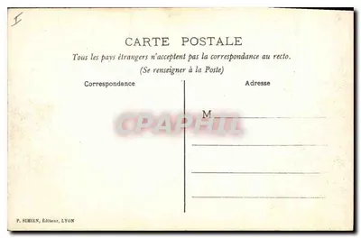 Lyon — Théâtre des Célestins — P. Simien, Éditeur, Lyon, n°70 — Verso