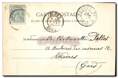 LYON - Scuola di Medicina — Edizione Gmeza, fot. Sire, n° 8374 — Verso