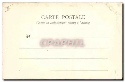 Lyon — Facultés (Pavillon central) — B. F., Paryż, nr 640 — Rewers