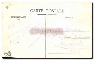 LYON - Prefektura Rhône - L. E. — Rewers