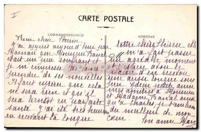 LYON — A Prefeitura e os Jardins — E. C. L. — Verso