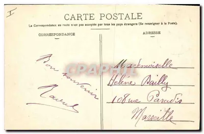 LYON. — Prefektura — Postcarte Lyon — Rewers