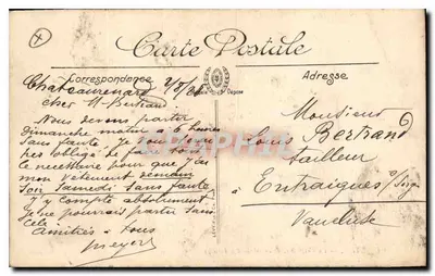 LYON. — Prefektura i zbiór ogrodów. — SULBOTA, nr 61 — Rewers
