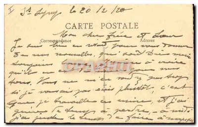 Lyon - Prefektura — B. F. n° 40 — Rewers