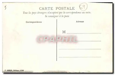 LYON - Prefektura — nr 02 — P. Simien, Wydawca, LYON — Rewers
