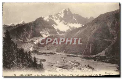 Chamonix — Les Praix i Aiguille du Dru — Selecta, nr 111
