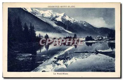Chamonix-Mont-Blanc — Wzgórze Mont-Blanc — G. Tairras, fot. wyd.