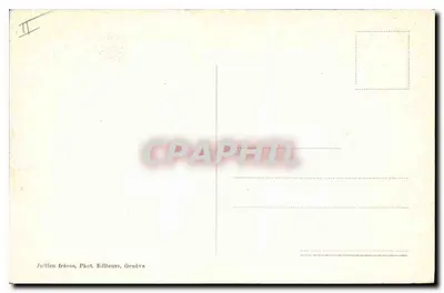 Chamonix i Mont-Blanc — widok panoramiczny — J. J. 7716 — Rewers