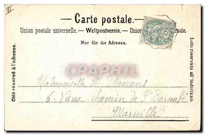 Glacier des Bossons — Chamonix Frères & C°, Genève — n° 778 — Verso