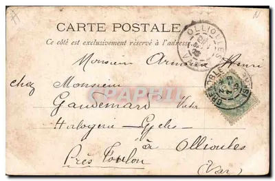 St-Hilaire en Royans — Widok z wyżyn i mostu nad jeziorem — wydawca nieznany — Rewers