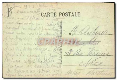 Gérardmer — Trasa Gérardmer-Münster — La Roche du Diable — Pittoreskie Vosgi — n°47 — Rewers