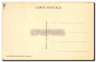Gérardmer — L'Embarcadère — seria 3122, wydana przez Braun & Cie — Rewers