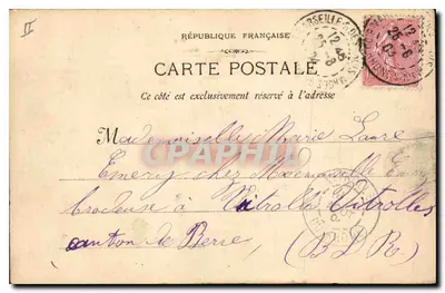Avignon — Zamek — Wydawca E. Lacent, n° 941 — Rewers