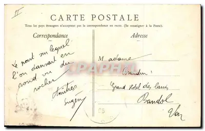 Avignon — Most św. Bénézeta — Maison Universelle d'Antiquités & Nouvelles Galeries à Avignon, Reprod. Interdit. — Rewers