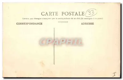 Bordeaux — Katedra. Strzały. — Wydanie specjalne 'Do Dóbr Francji' — Rewers