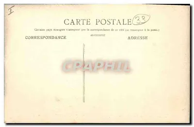 Bordeaux — Square Gambetta — Édition spéciale 'Aux Dames de France' — Verso