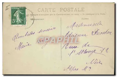 Awinion — Widok ogółem — Fototypia E. Lacour Marsylia, n° 2373 — Rewers