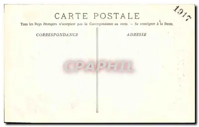 Avignon - Façada Hotelu Crillon (Rue de la Masse) — Mandoty & Jardot, seria 937 — Rewers