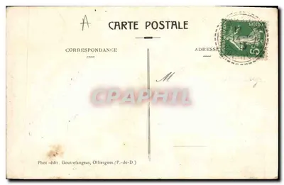 Góry Durolle — Trasa do Lyonu — Thiers — Auvergne — Rewers