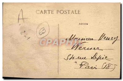 M. THIERS (P.-de-D.) — Dolina i dzielnica Boulay widziana z wysokości Margeride — Rewers