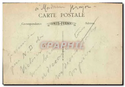 Nossa Senhora das Vitórias de Paris — estátua da Virgem com o Menino — A.C. Reprodução Proibida — Verso