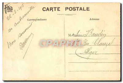 Contrexéville (Vosges) - Widok kasyna — wydawca A. Welch, N° 3386 — Rewers