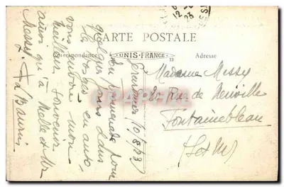 Jezioro Gésarâmer — Les Vosges Illustrées — wydawca nie widoczny — Rewers