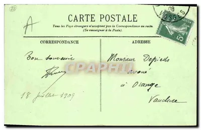 Gérardmer — Dolina Longemer — Widok z Roche du Page — LL. — N° 218 — Rewers