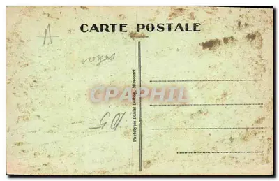 Contrexeville — O Estabelecimento e a Fonte do Pavilhão — D. D. — Verso
