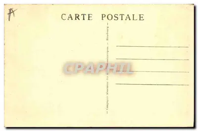 Gérardmer — Jezioro Retournemer — Compagnie Alsacienne de Cartes Postales — Rewers