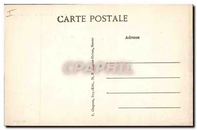 NANTES — Les Quais et la Ville pris du Transbordeur — F. Chapreau, Imp. Edit., 38, B. Léogene Ollivier, Nantes — Verso