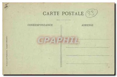 Bordeaux — Katedra Najświętszego Serca Panny Maryi — wydawca Lanson (Bordeaux) nr 18 — Rewers