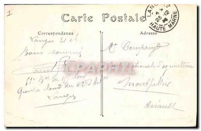 Langres — Widok z Fourches — ND. Phot. — Rewers
