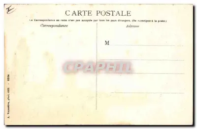 Wnętrze katedry Świętego Mammèsa w Langres — wydawca A. Voyesière, n° 8224 — Rewers