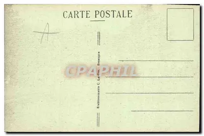 Besançon-les-Bains — Vista generale presa dal Plateau de Brégille — Editore C. Lardier, Beaune — Verso