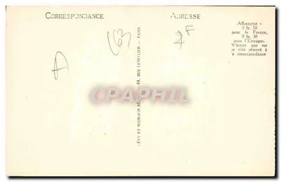 Montferrand - Casa dell'Annunciazione — Editore LL, n°6 — Verso
