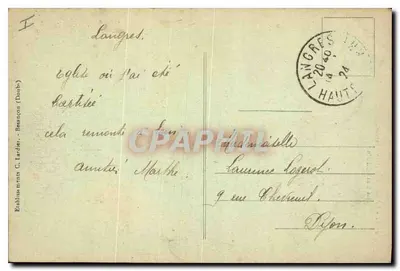 Langres (Hte-Marne) — Katedra — C.L.B. n°4106 — Rewers