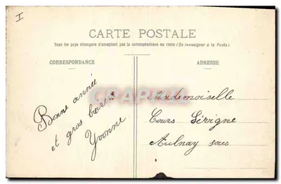 Langres — Ratusz — C. Morin, Galeries Réunies de l'Est — Rewers