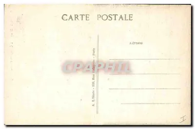 Senlis (Oise) — Katedra św. Piotra — wydawca L'Hoste, Paryż — Rewers
