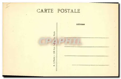 Senlis (Oise) — A Igreja de São Pedro — Editor L'Hoste, Paris — Verso