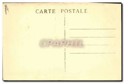 GÉRARDMER — Na brzegu jeziora — Compagnie Alsacienne des Arts Graphiques — Rewers
