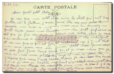 Vale da Loue - SCEY-en-VARIAIS — O Espelho — Sítios Pitorescos da Franche-Comté, n°109 — Verso