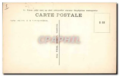 Bordeaux — Grand Teatr — BR — wydawca Bloc Frères, n° 69 — Rewers