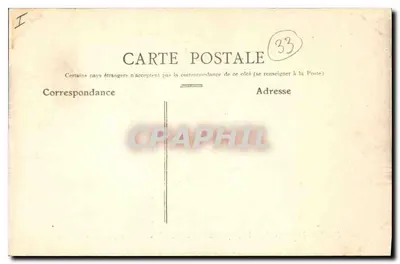 Bordeaux — Wjazd do Parku Bordelais — Wydanie specjalne 'Dla Dams de France' — Rewers