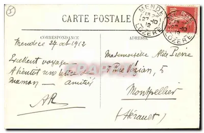 Montpellier — La Catedral — La Abside — LL. — n°31 — Reverso