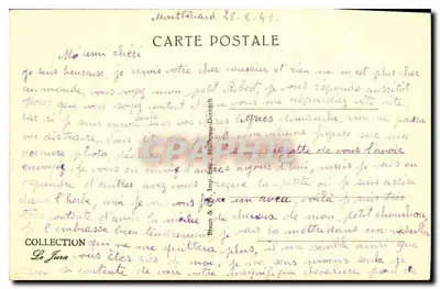 St-Hippolyte — Estrada de Maiche — 1971 — Verso